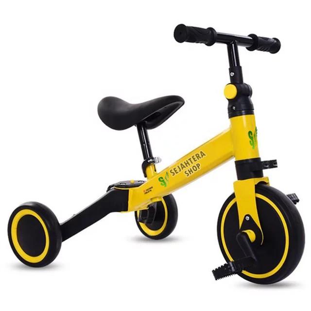 Sepeda Anak Tiga Roda Happy Baby Sepeda Anak 2 In 1 Aurora -Indomulya Shop