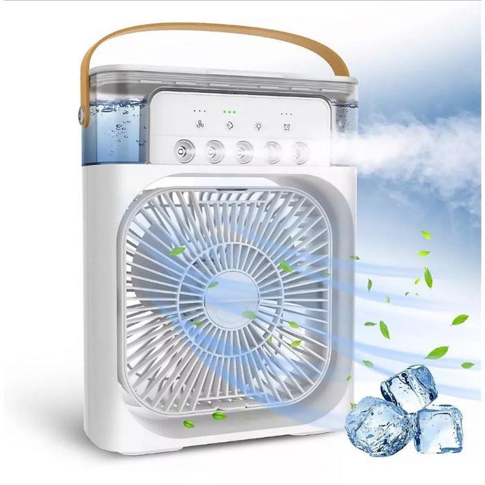 KIPAS PENDINGIN AC MINI PORTABLE AIR COOLER FAN AC KIPAS PORTABLE