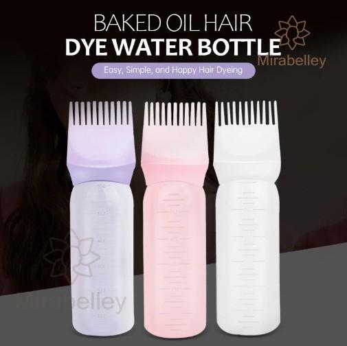 Botol Cat Rambut | Botol Wadah Pewarna Rambut | Alat Cat Rambut | Aplikator Cat Sisir | Botol Aplika