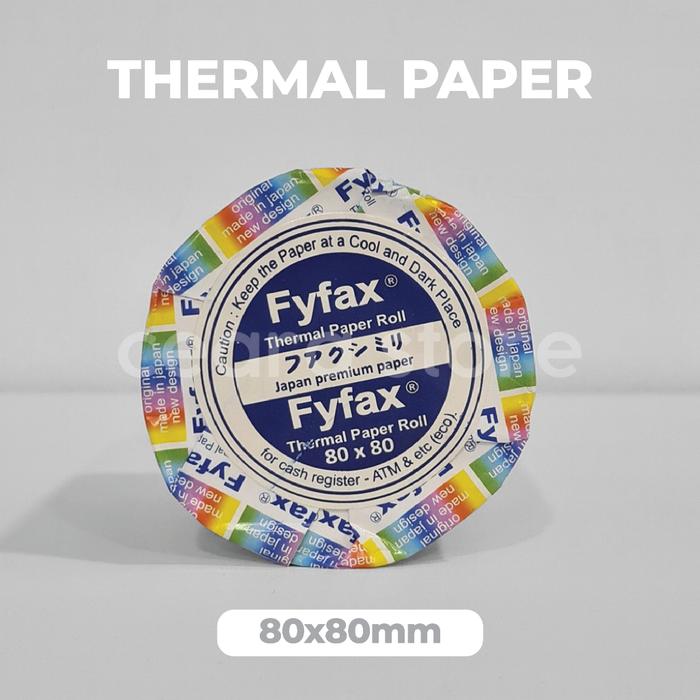 KERTAS THERMAL ROLL 80x80 FYFAX STRUK KASIR