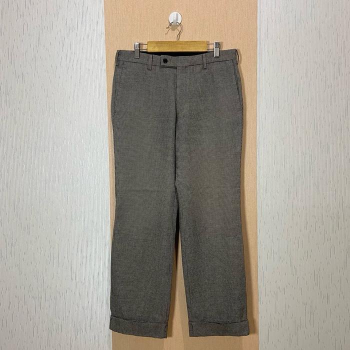 Work Pants UNIQLO Wool Regular Fit / Celana Bahan Pria / Size 30