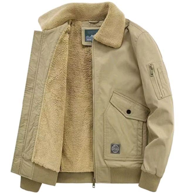 jaket bomber bulu/jaket pria modern