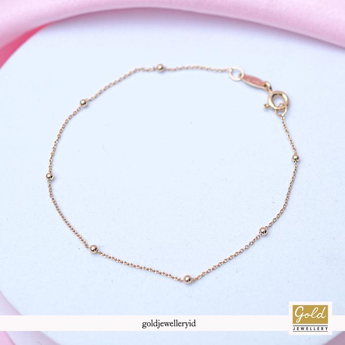 Gelang emas kuning 700 16k - model jedar