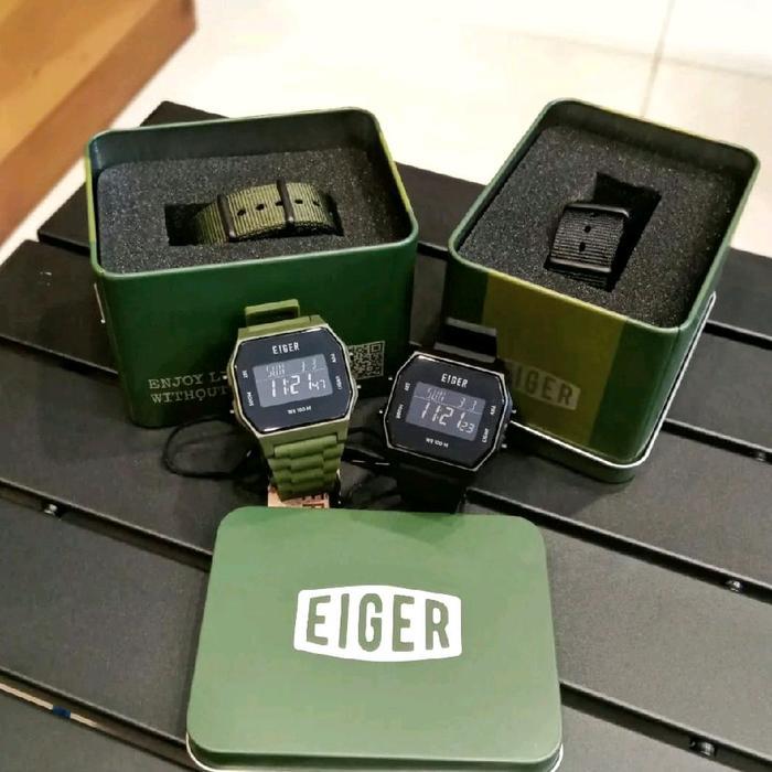 Eiger Provo - Jam Tangan Digital Pria Wanita - Original Eiger