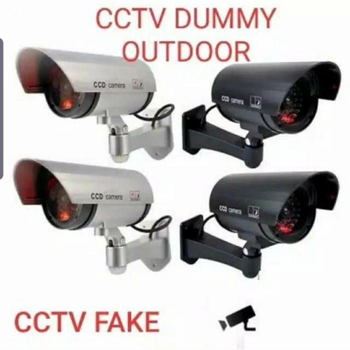 Dummy CCTV Outdoor - Kamera Outdoor Palsu