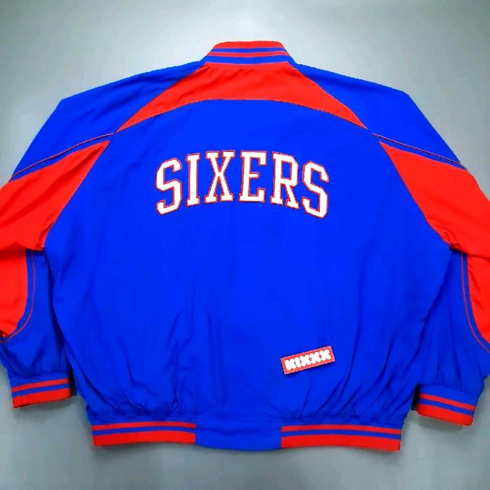 Vintage G-III & Carl Banks Hardwood Classics NBA Philadelphia 76ers Sixers. K757