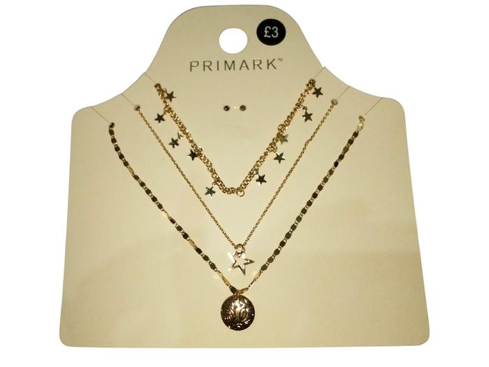 Primark Kalung Titanium Bintang Wanita Gaya Elegan & Trendy Kalung Wanita Modern Bahan Titanium Tamp