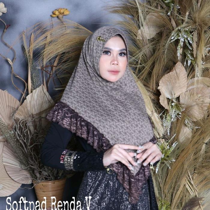 hijab instan doi renda monalisa