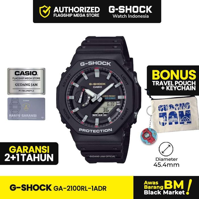G-Shock Pria GA-2100RL-1ADR GA-2100RL-1A GA-2100RL GA2100RL GA 2100RL Watches