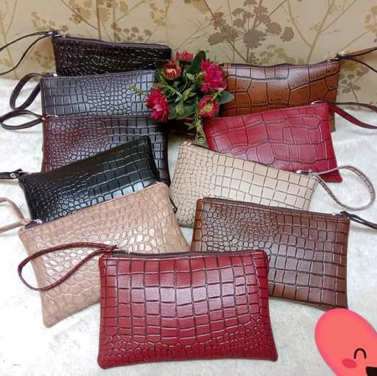 Clutch croco/Dompet wanita croco/clucth hits