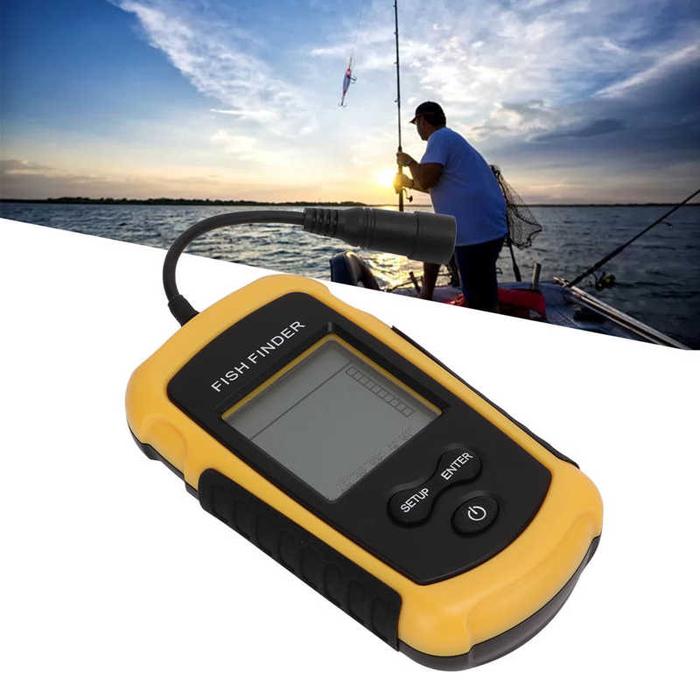 Portable Wired Fish Finder Smart Underwater Sonar Fish Finder for