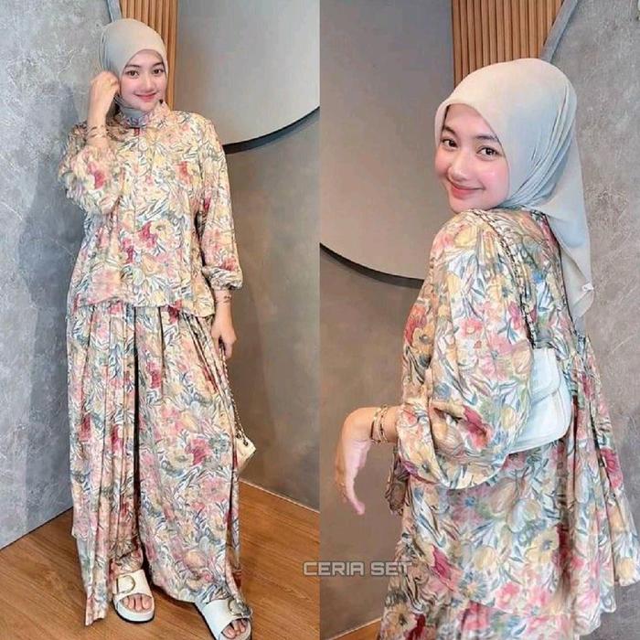 Zarra one set rayon premium
