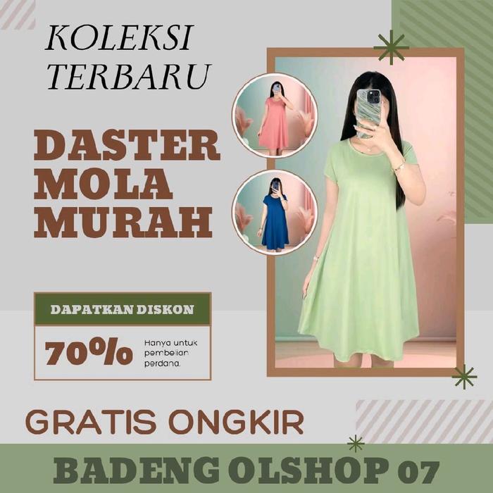 TERBARU#Manda Ayu | Dress Mola | Dress Mini| Swing Dress | Dress wanita babydoll | Dress Wanita Jumb