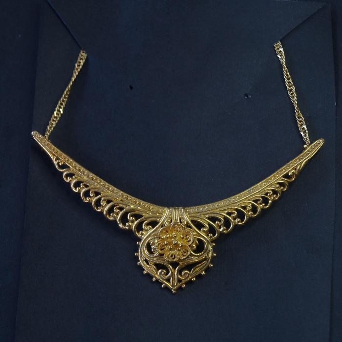 Kalung Jodha Bali/ Kalung Dubai Lapis Emas / Perhiasan Wanita Bali