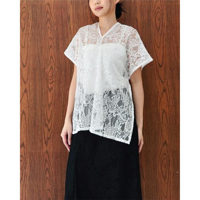 (PROMO) Daybydei - Sera Top | Atasan Brokat Lace, Wedding / Atasan Pesta