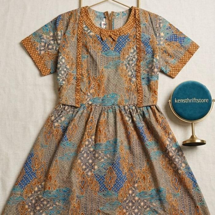 Dress batik anak | Batik keris |  second