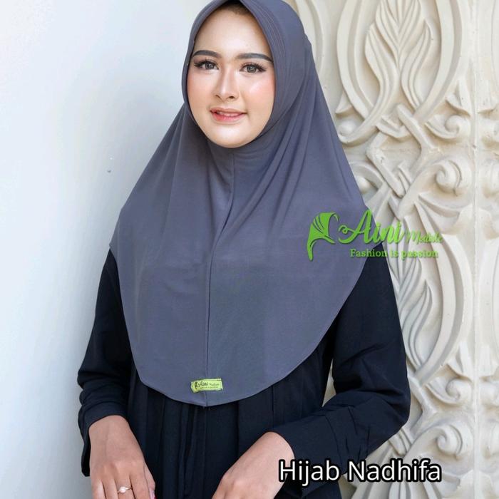 Hijab bahan jersey adem halus by aini modiste