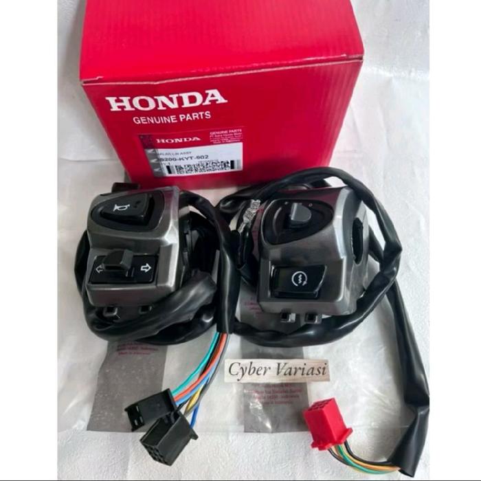 holder saklar sakelar kanan kiri stater klakson reting riting sein set Scoopy karbu Scoopy fi esp or