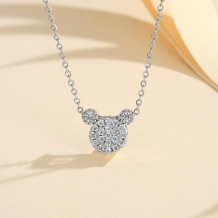 LM723 【COD】 Kalung Rantai Klavikula Titanium Lapis Emas Fashion Aksesori Wanita Liontin Anti Luntur