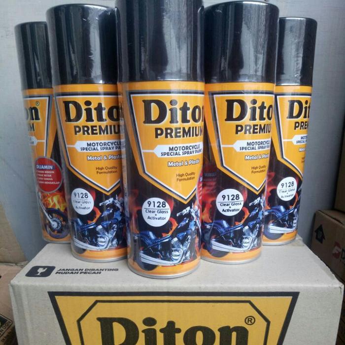 NEW!! READY!! pylok pilok pilox diton premium clear gloss + activator 9128 clear bening 400cc cat se