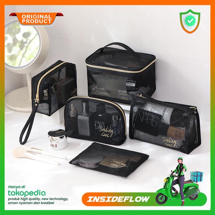 POUCH MAKE UP SABUN MANDI TAS TRAVEL BAG ORGANIZER KOSMETIK TRAVELING
