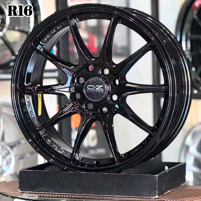 velg mobil ring 16 OZ HYPER GT LEBAR 7 ET 40 velg racing R16 Fronx civic ferio baleno Soluna corolla