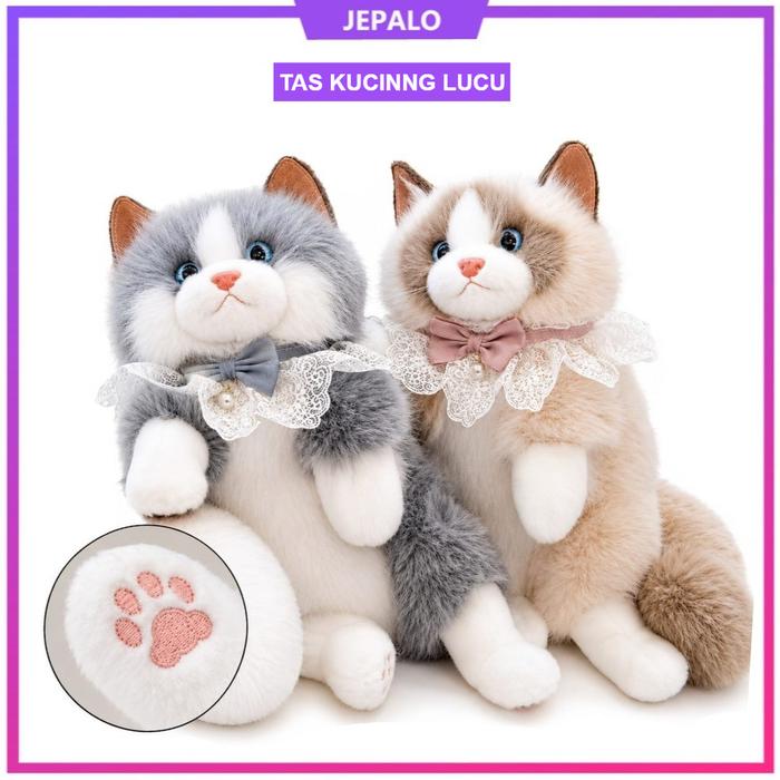 Tas Ransel Boneka Kucing Premium / Tas ransel kucing / Tas boneka kucinng / Tas Ransel Kucing Bulu