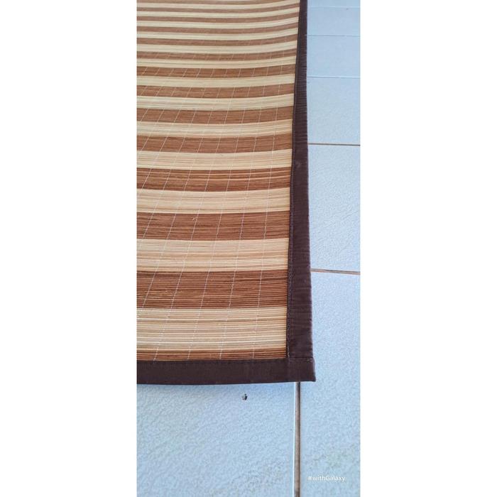 200cm x 300cm Tikar Core Rotan Motif - Tikar Karpet Rotan Core Belang