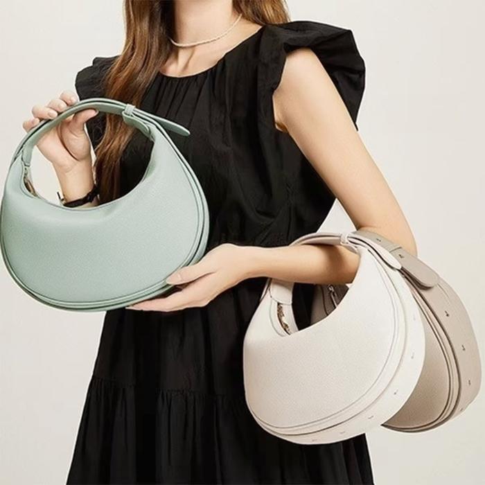 701808 TAS SELEMPANG WANITA SETENGAH LINGKARAN MODEL TERBARU IMPORT PREMIUM SLINGBAG CEWEK MURAH CAN