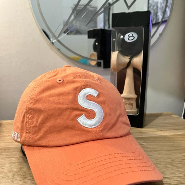 Supreme S logo Goretex Six Panel Cap