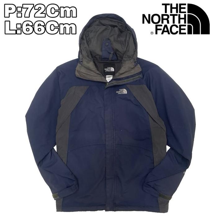 J03 Jaket Gropcore Outdoor The North Face TNF Hyvent  Sport Olahraga Waterproof Parasut Hiking Penda