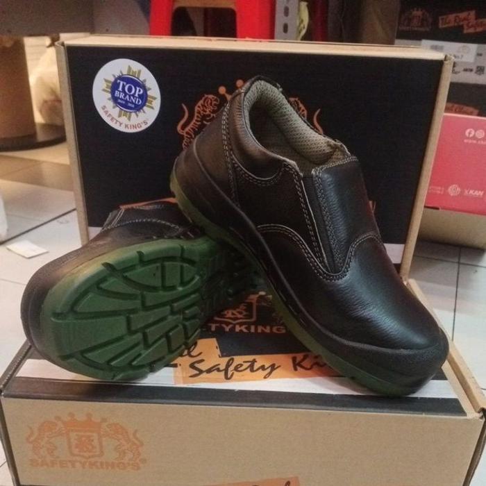 New!!! Sepatu Safety Kings Kwd 807 X 100% Original Sepatu Safety Slipon Pria Wanita Sepatu Kerja Sli