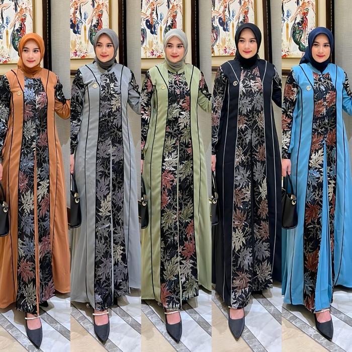 Gamis Sayoq Fiona Dress Almera Dress