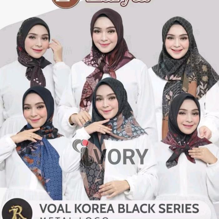 Hijab Zaryta / Zaryta Voal Korean / Hijab Segiempat Zaryta / Hijab Murah Zaryta