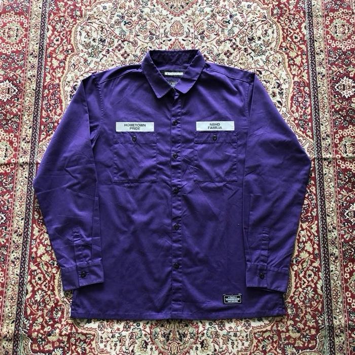 Jaket Neighborhood savage classic work shirt  jacket Neighborhood japan streetwear jacket F819