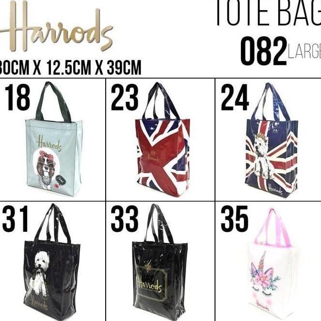 Harrods Large Tote Bag 082 Original