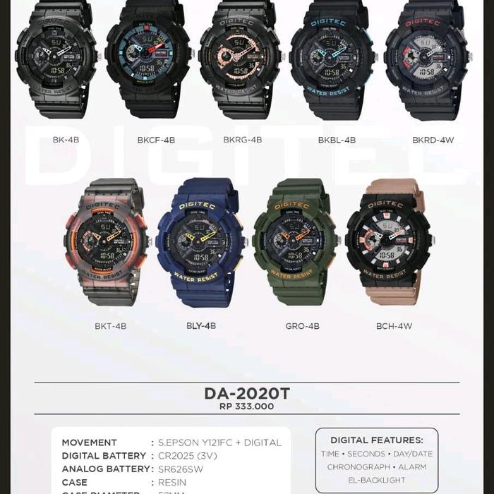 DIGITEC 2020 JAM TANGAN PRIA DIGITEC 2020/ DA2020/ DIGITEC 2020 ORIGINAL