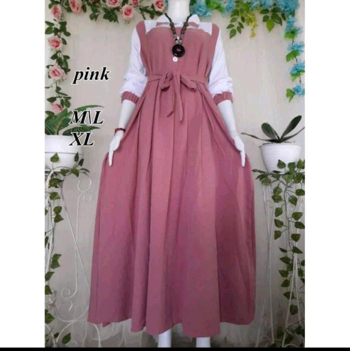 gamis toyobo premium polos/gamis toyobo cantik