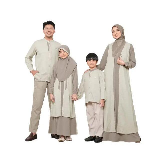 Nibras Sarimbit Hildia Khaki Rayya Series 2026 set Family Couple Seragaman keluarga TPA Hadroh Reban