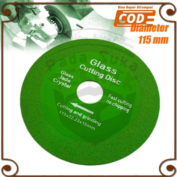 Cutting Poles Bevel Mata Roda Gerinda Granit Pemotong Kaca Ultrahin Superthin