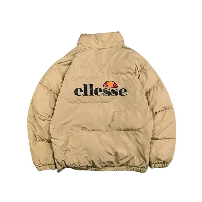 Jaket Ellesse Vintage Cream Casual untuk Pria dan Wanita - Sweater, Distro, Hitam, Parka, Bomber, Un
