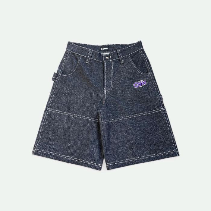 Genem jort pants embordir,sashiko celana cowok cewek Denim