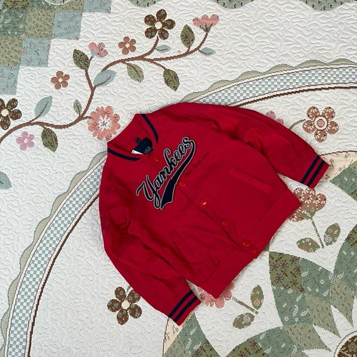 Bomber jacket anak merah keren