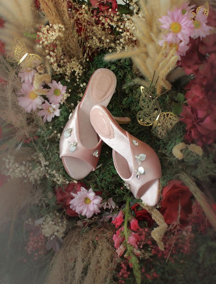 Pixfootwear x Nasariastri Papillon Heel - Sepatu Hak Kupu Kupu Wanita