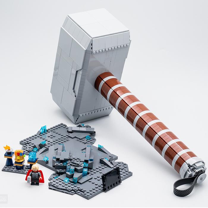 Thor's Hammer Brick Palu Thor Marvel Avengers  76209(979 Pieces)