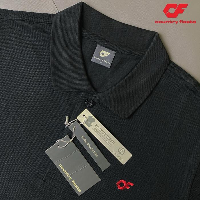 COUNTRY FIESTA/Baju polo pria country fiesta/kaos polo cf tangan pendek