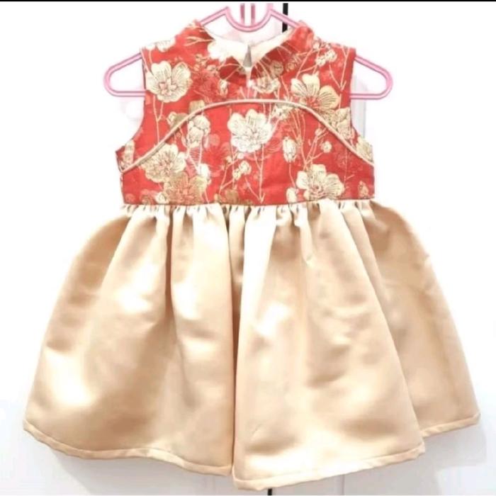 Dress cheongsam bayi preloved