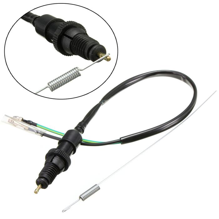 Motorcycle Rear Brake Stop Light Switch + Spring Kit for