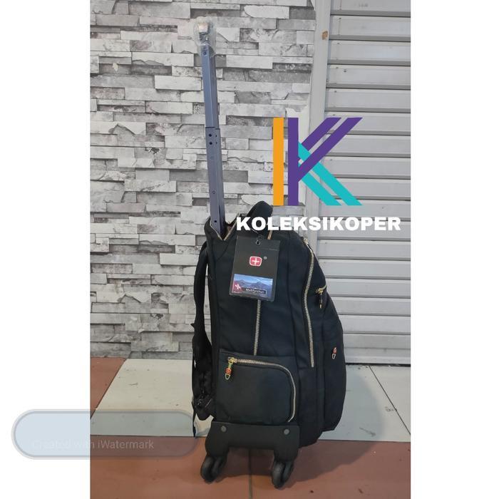 LIMITED EDITION Trolley Ransel Kipling Jumbo 4 Roda Multifunction Premium