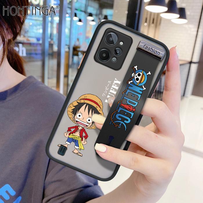 Hontinga Casing Pelindung HP Realme C31, Casing Ponsel Transparan